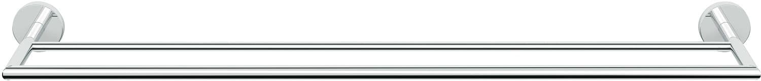 SECHE-SERVIETTE DOUBLE FIXE HOLD O(N) 60CM CHROME