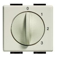 Interrupteur pour ventilateur 4 positions 3A 250V ca