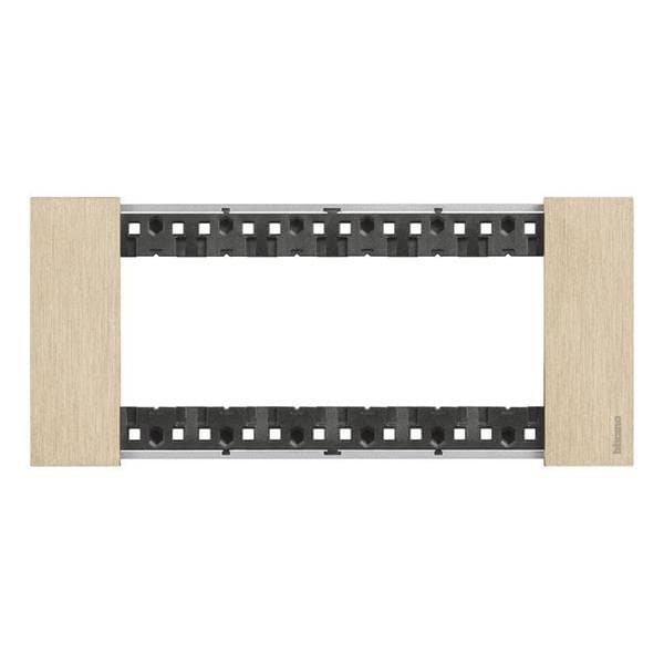 LNow plaque 6 modules Or pour support référence K4706