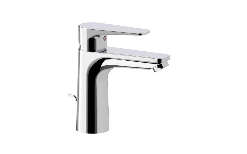 GO VM Valencia mitigeur monocommande de lavabo m avec vidage chrome