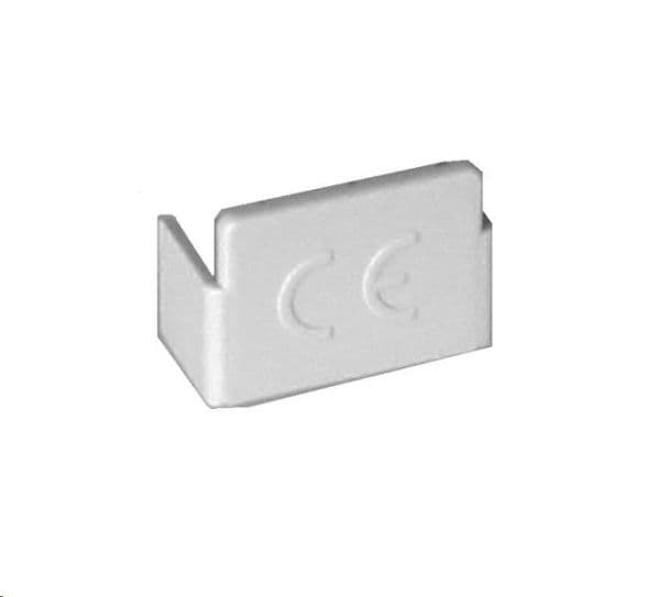 End cap for 2 - poles insulated bar with forks vue 1