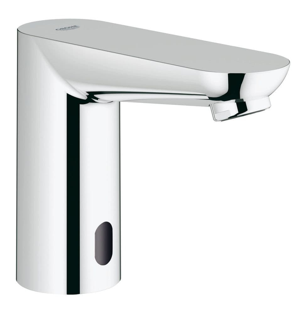 Grohe Euroeco Cosmopolitan E elektronische wastafelkraan infrarood batterij 6V vue 1