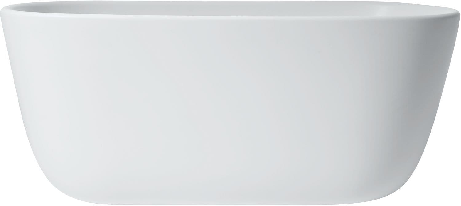 VRIJSTAAND BAD+SIFON+KLIK KREPINE 154X68 AZUR XONYX MAT WIT vue 1