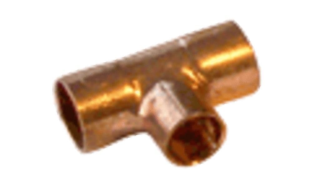 Conex Bänninger tee réduit copper étiré 16 x 18 x 16 vue 1