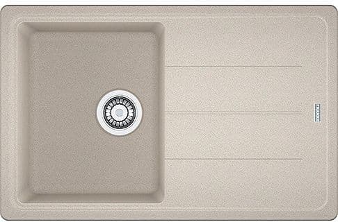 INBOUW SPOELTAFEL BASIS FRANKE 1 BAK+VERLEK 78X50 CHAMPAGNE vue 1