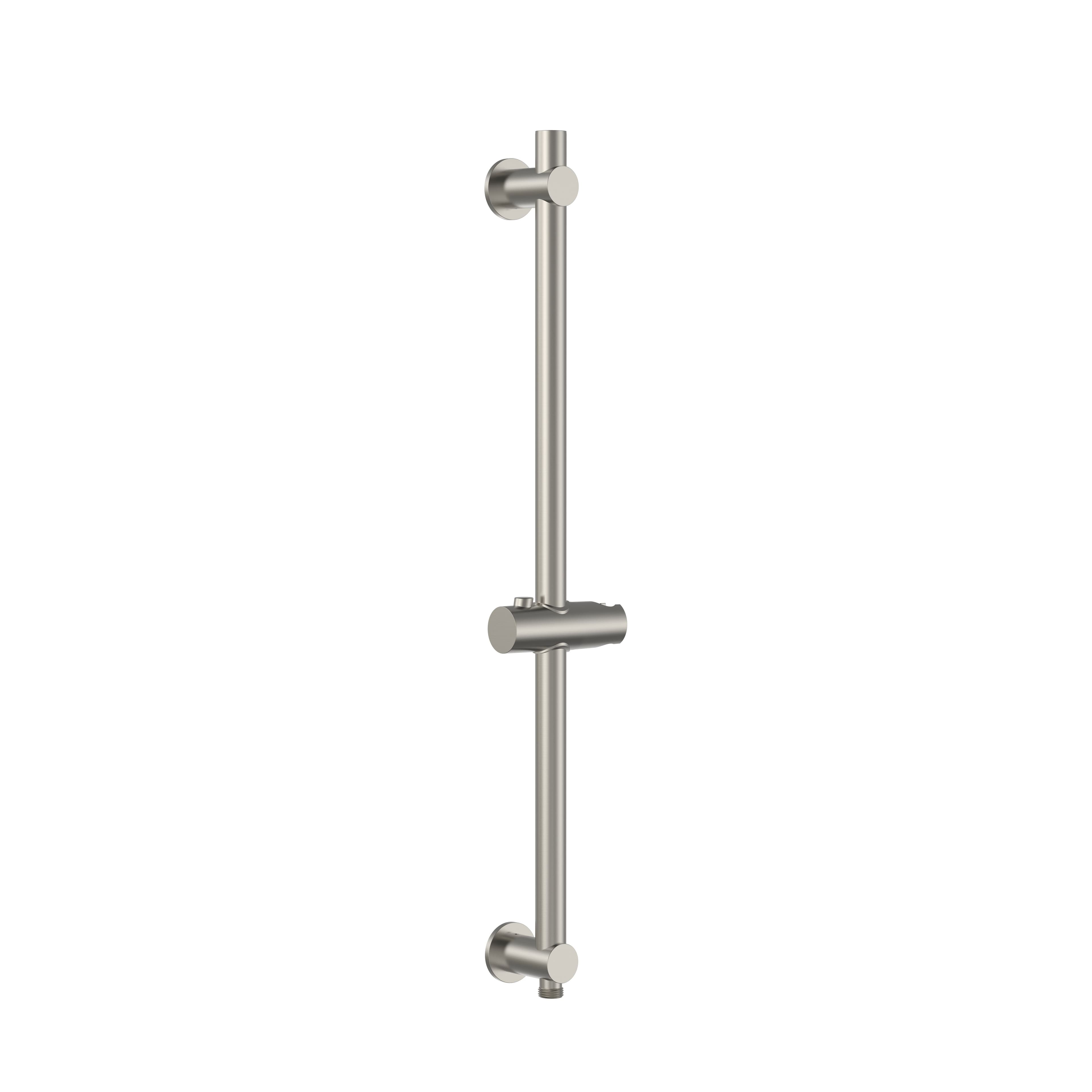 UNIFORMA BARRE DE DOUCHE - AVEC ARIVÉE D'EAU - 69 CM - ACIER INOX BROSSÉ vue 1