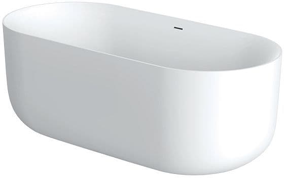 VRIJSTAAND BAD 170X75 MARIN XONYX MAT WIT vue 1