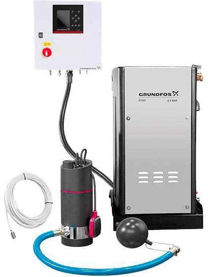 REGNWATERSYSTEEM VOOR UTILITEITSBOUW GRUNDFOS RCME vue 1