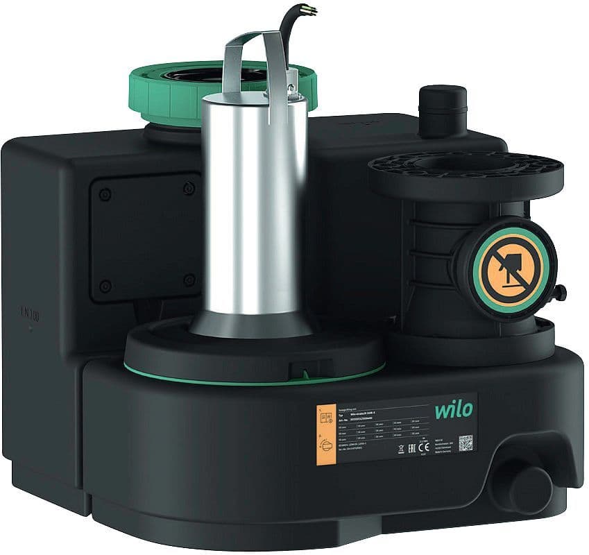 OPVOERINSTALLATIE DRAINLIFT SANI-S.11M/1 WILO vue 1