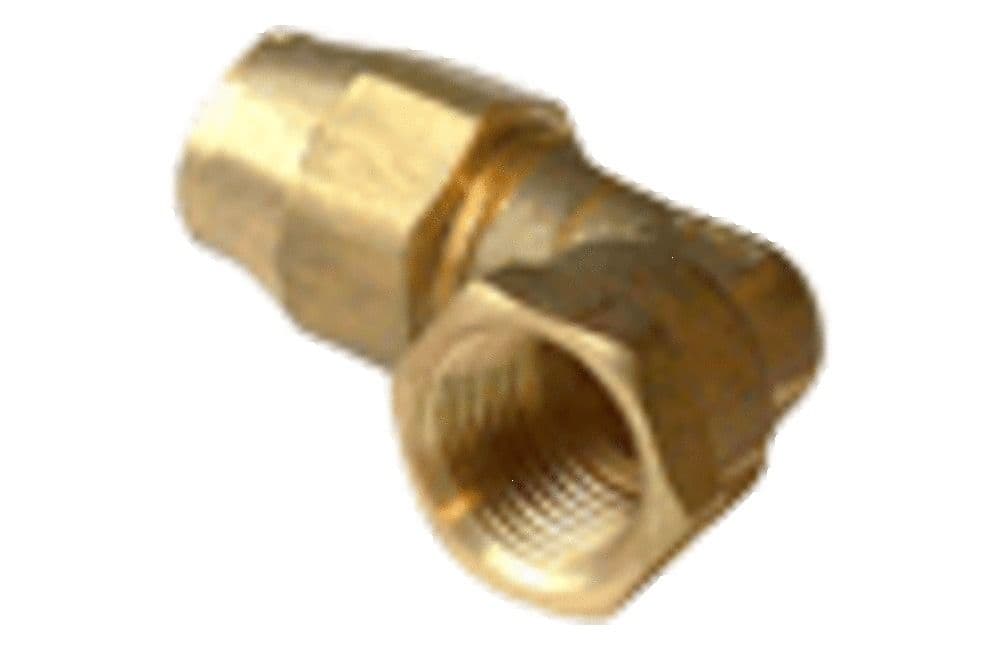 Van Marcke raccord biconique G coude laiton 1/2"F x 15 mm vue 1
