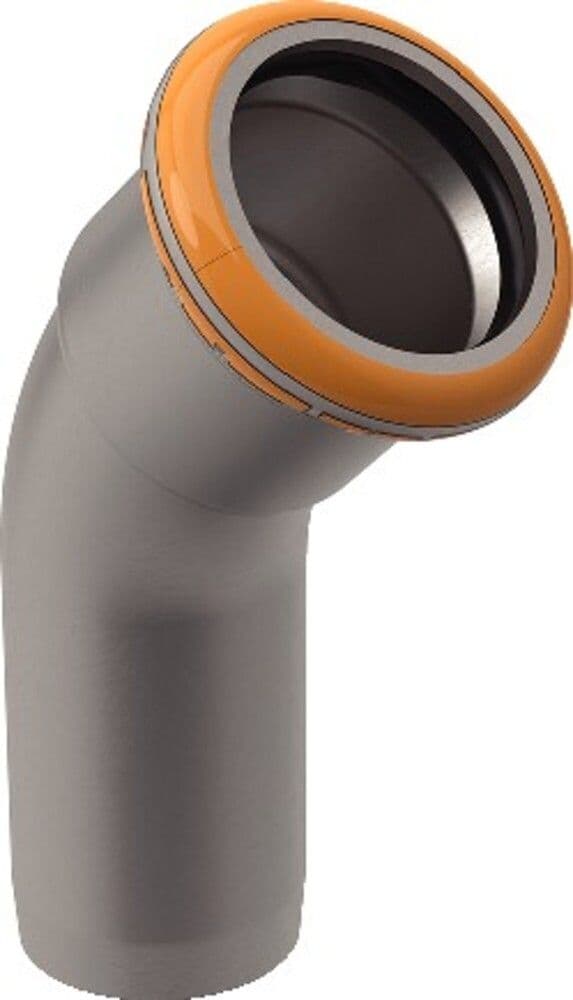 Geberit Mapress Therm coude 45° avec tuyau d'emboîtement 54 vue 1