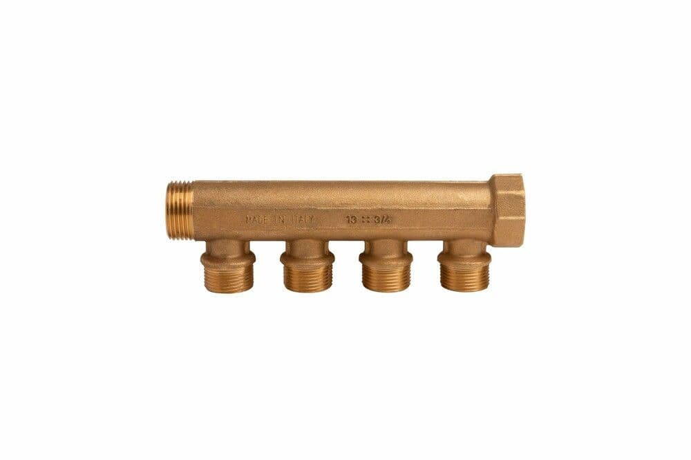 SYSTEMPEX collecteur 3/4"MF sortie M22 4 circuits vue 1