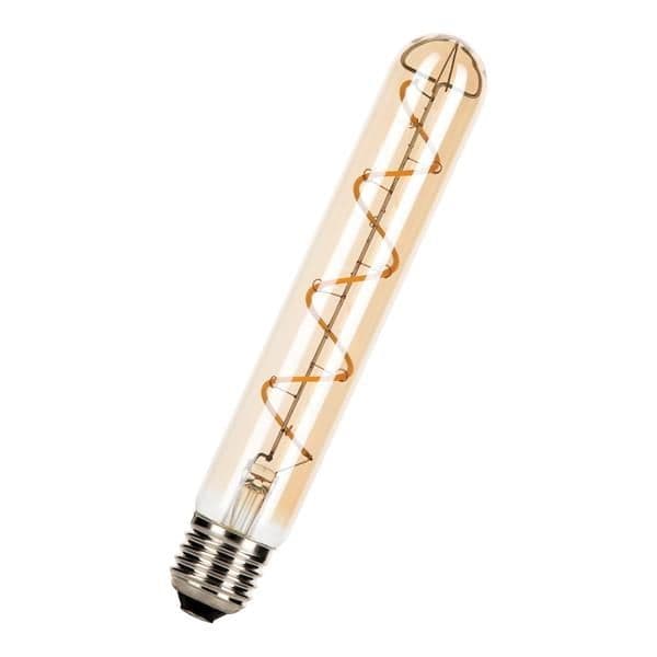 Led filament Big Amy T30 E27 3W 2200K Goud 130lm dimbaar 230V - 240V CRI90 - 100 360° 30 x 185mm Led vue 1