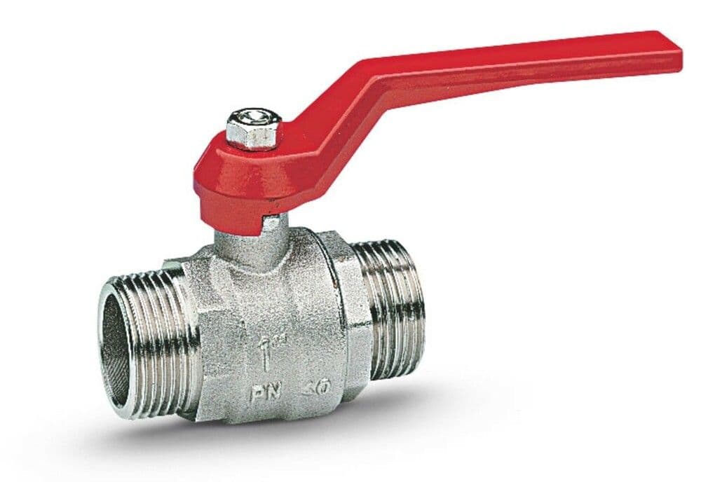 robinet à bille passage intégral laiton 4/4"MM vue 1
