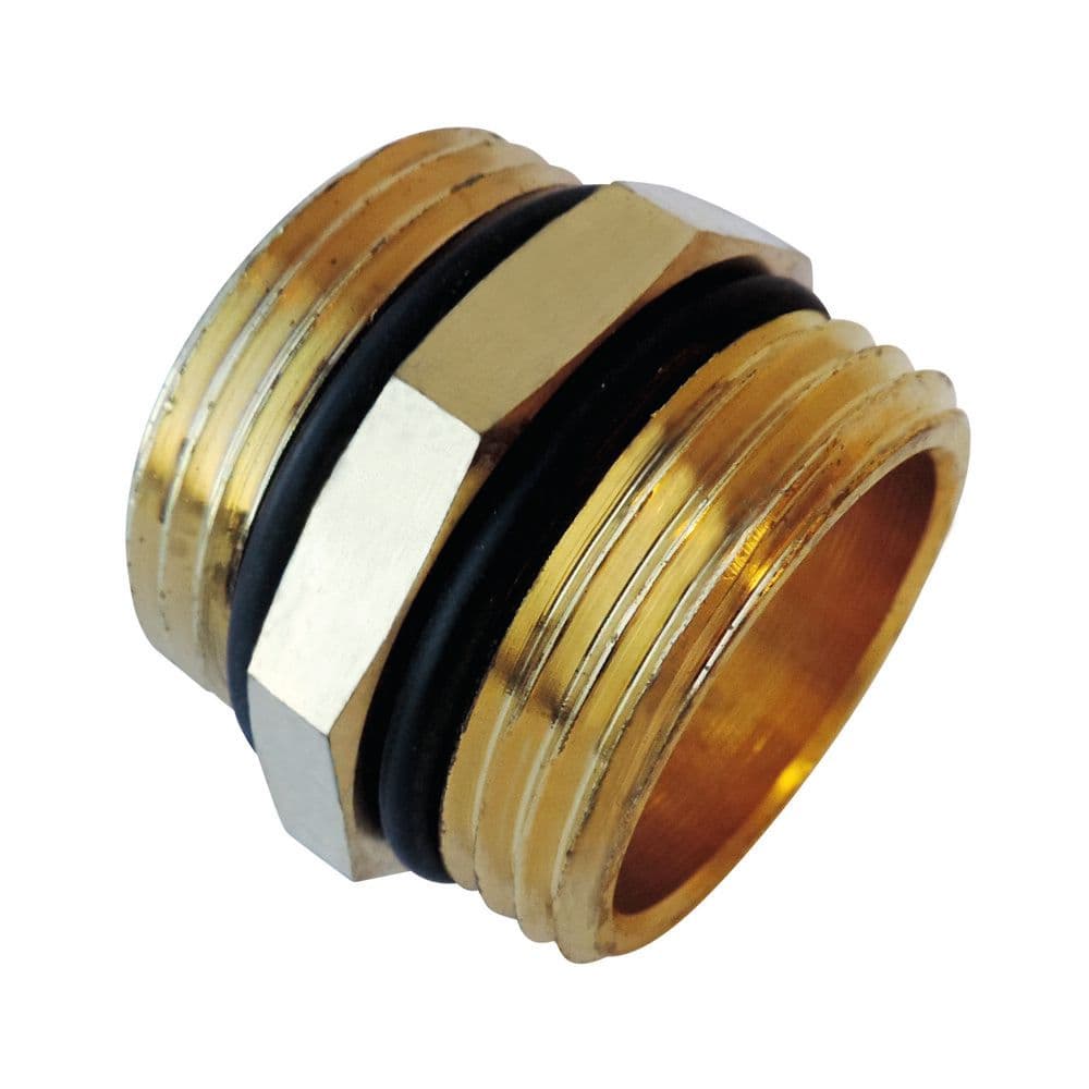 SYSTEMPEX nipple D1/2"M 3/4"M avec joint vue 1