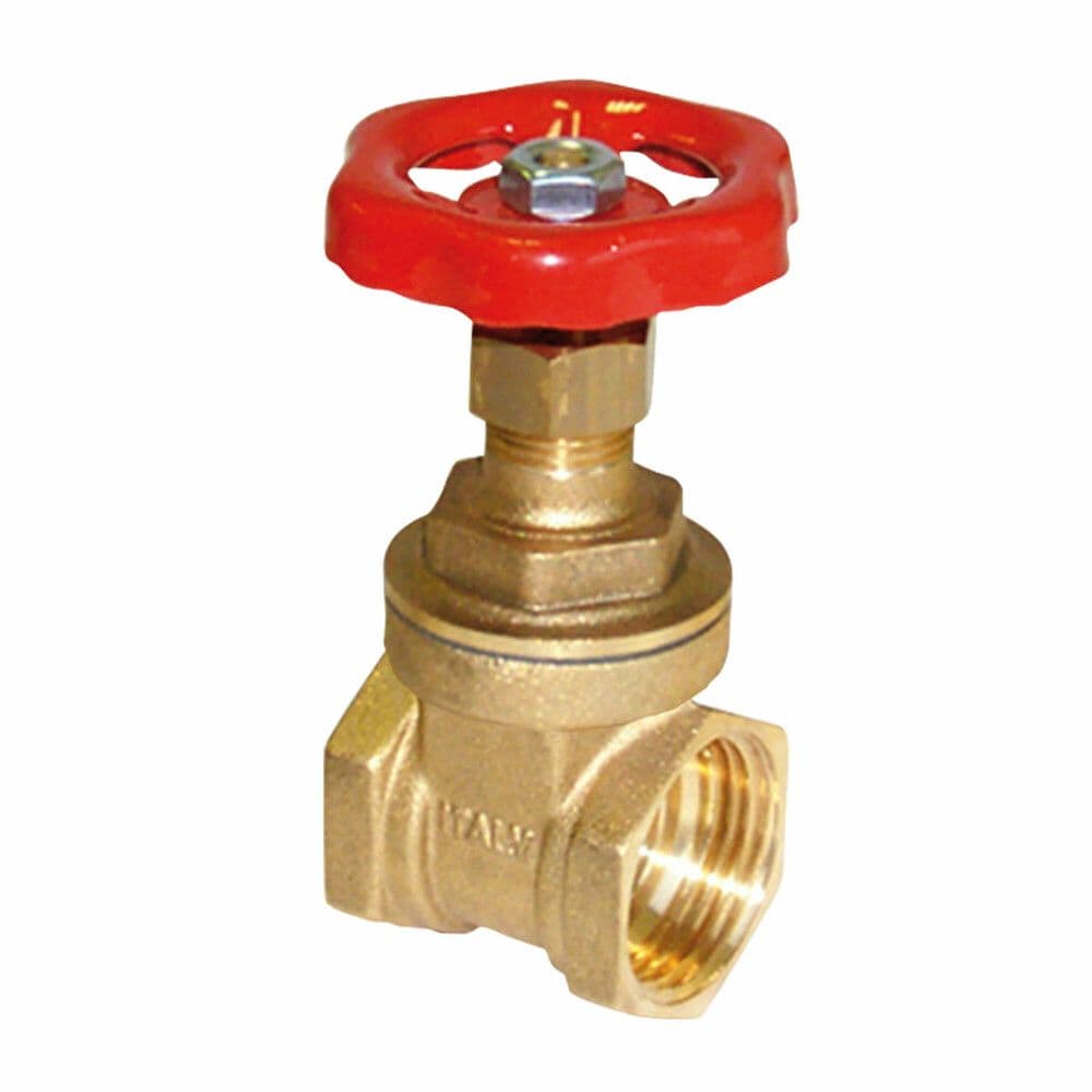 Vanne d'arrêt PN 10 laiton 6/4" FF vue 1