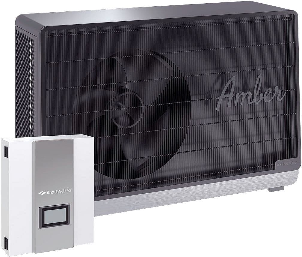 CV WARMTEPOMP LUCHT/WATER AMBER SPLIT 12KW R290 ITHO DAALDEROP vue 1