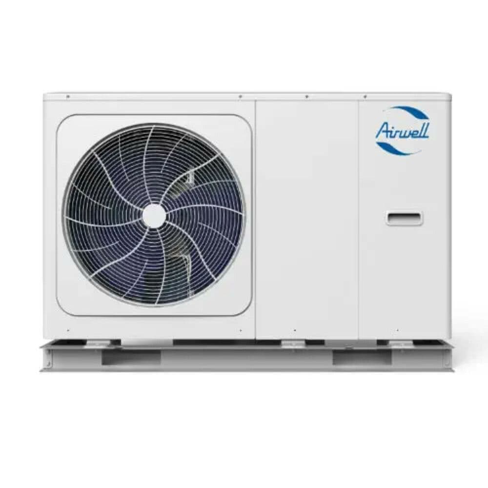 Airwell Wellea close-coupled WHPMA16-H93 pump à chaleur air/eau 16 kW triphasé vue 1