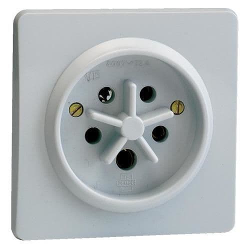 Socket 32A 3 poles + N + E wiring accessories vue 1