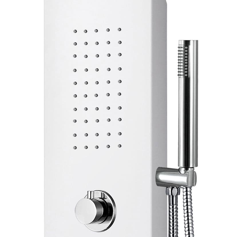 COLONNE DE DOUCHE THERMOSTATIQUE BLANC vue 1
