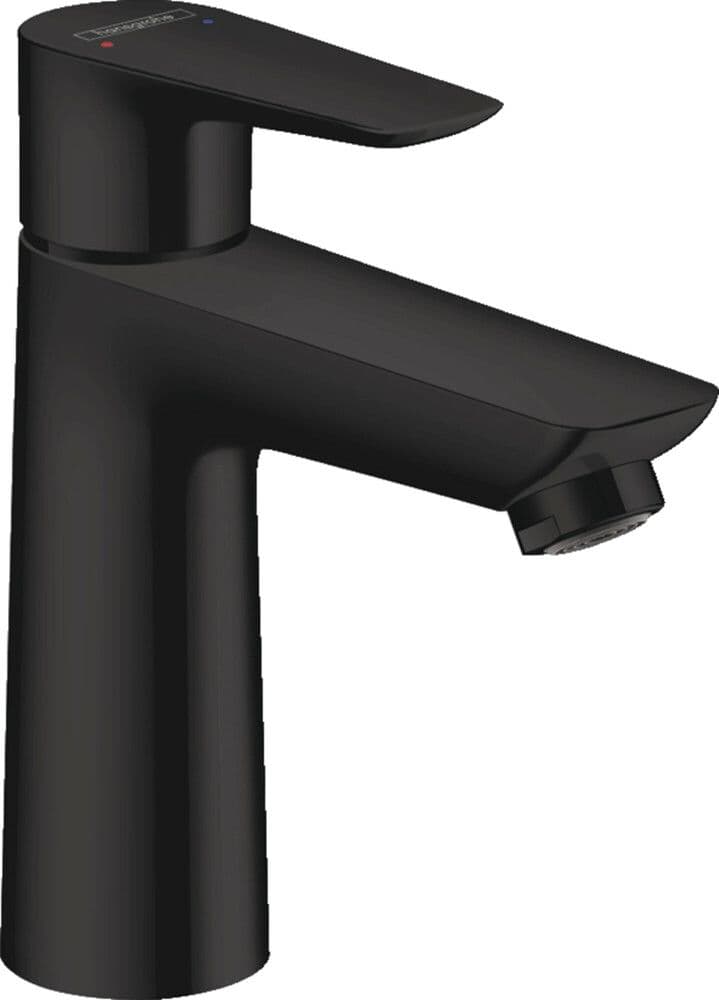 Hansgrohe Talis E mitigeur de lavabo 110 noir mat vue 1