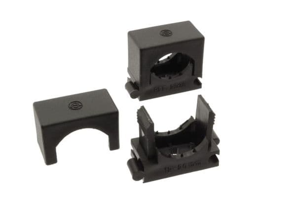 Pressure saddle with plug 12 - 20mm Black vue 1