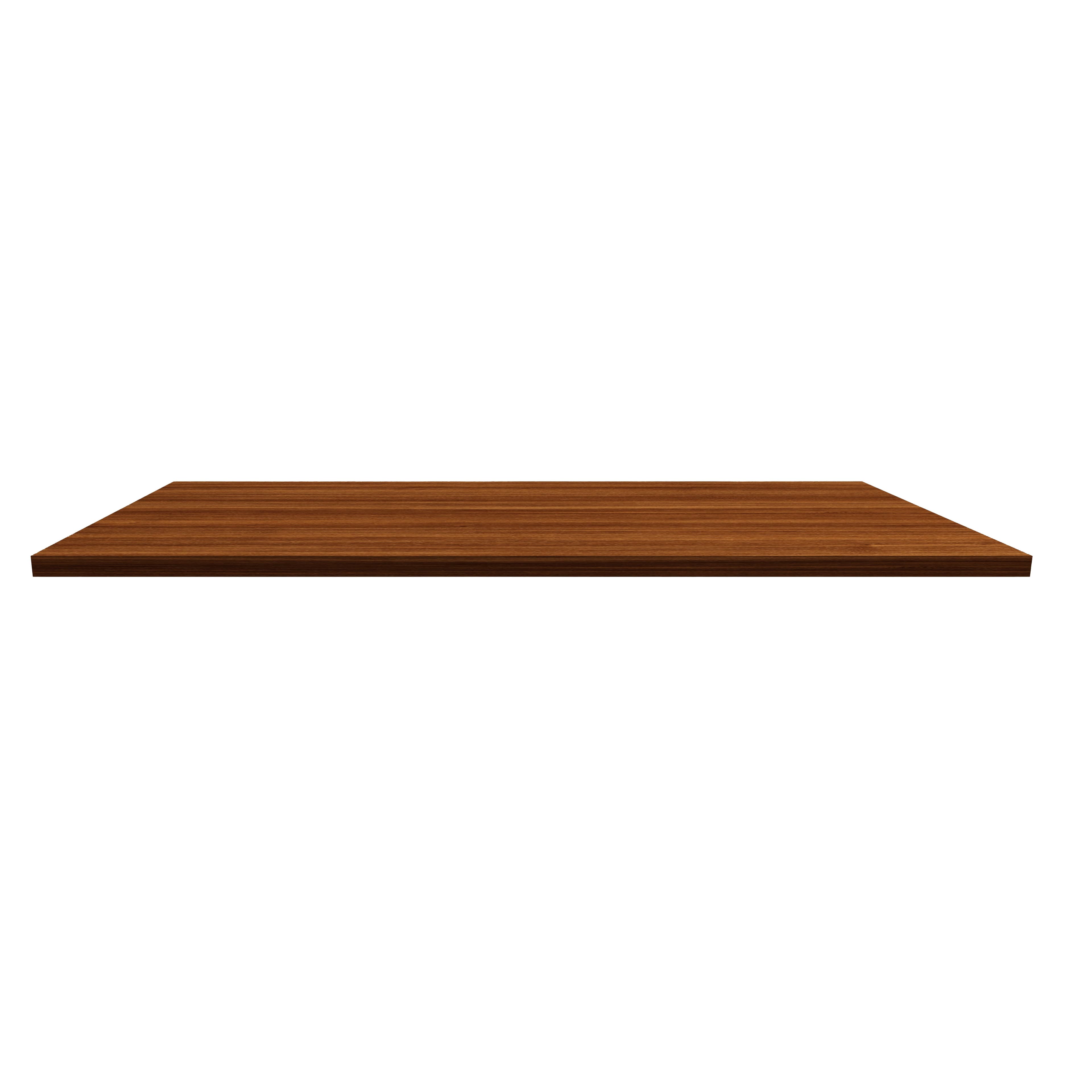 ALONI TABLETTE EN MDF (118.4X45.5X2.6 CM) - NOYER vue 1