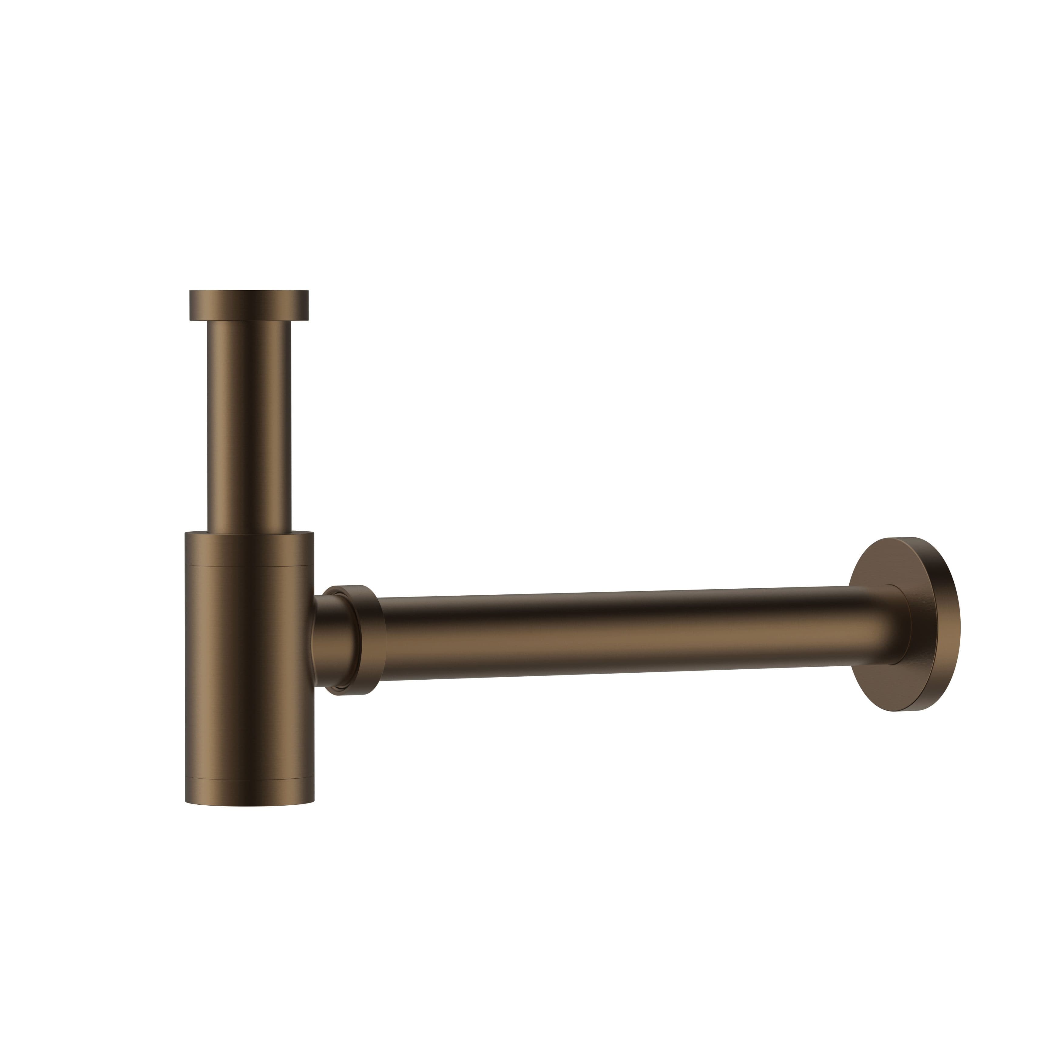 UNIFORMA SIPHON POUR LAVABO ET LAVE MAINS – BRUN BRONZÉ (PVD) vue 1