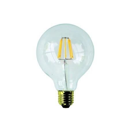 Filament Led globe 125 7.5W E27 690lm 2700K 15000u dim cri > 90 vue 1
