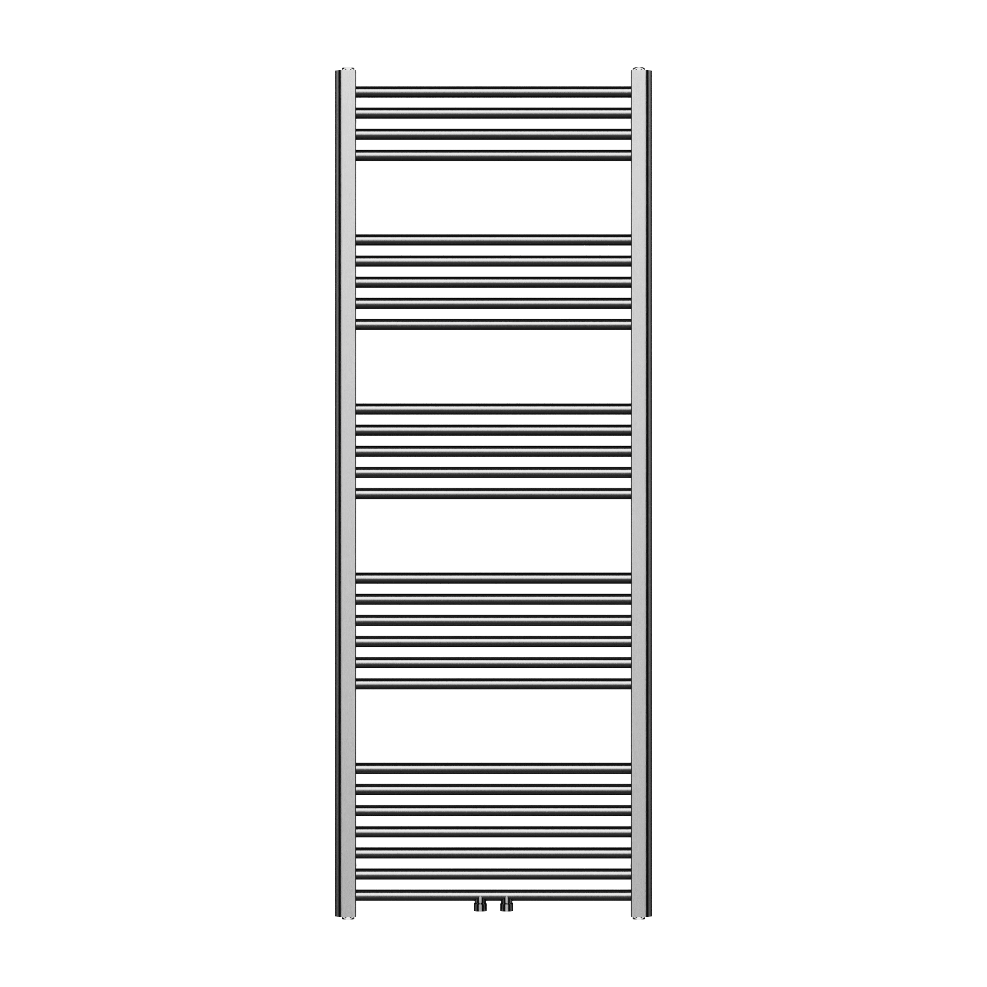 BELRAD HANDDOEKDROGER - LINKS-RECHTS/MIDDENAANSLUITING - 557 WATT - 1600X600CM - GUNMETAL vue 1