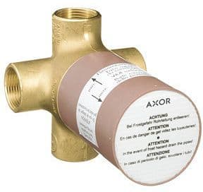 INBOUWLICHAAM 4-WEG OMSTELLER QUATTRO HG/AXOR vue 1