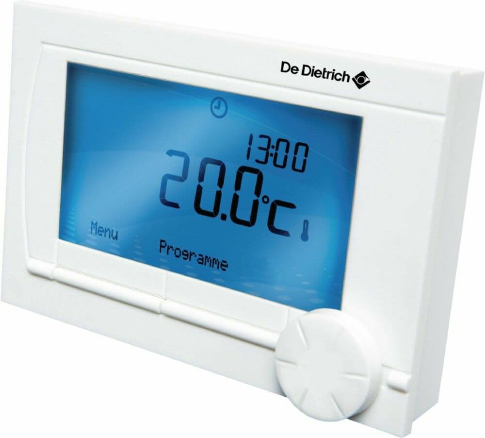 De Dietrich AD304 thermostat d'ambiance modulant VivaTherm filaire vue 1