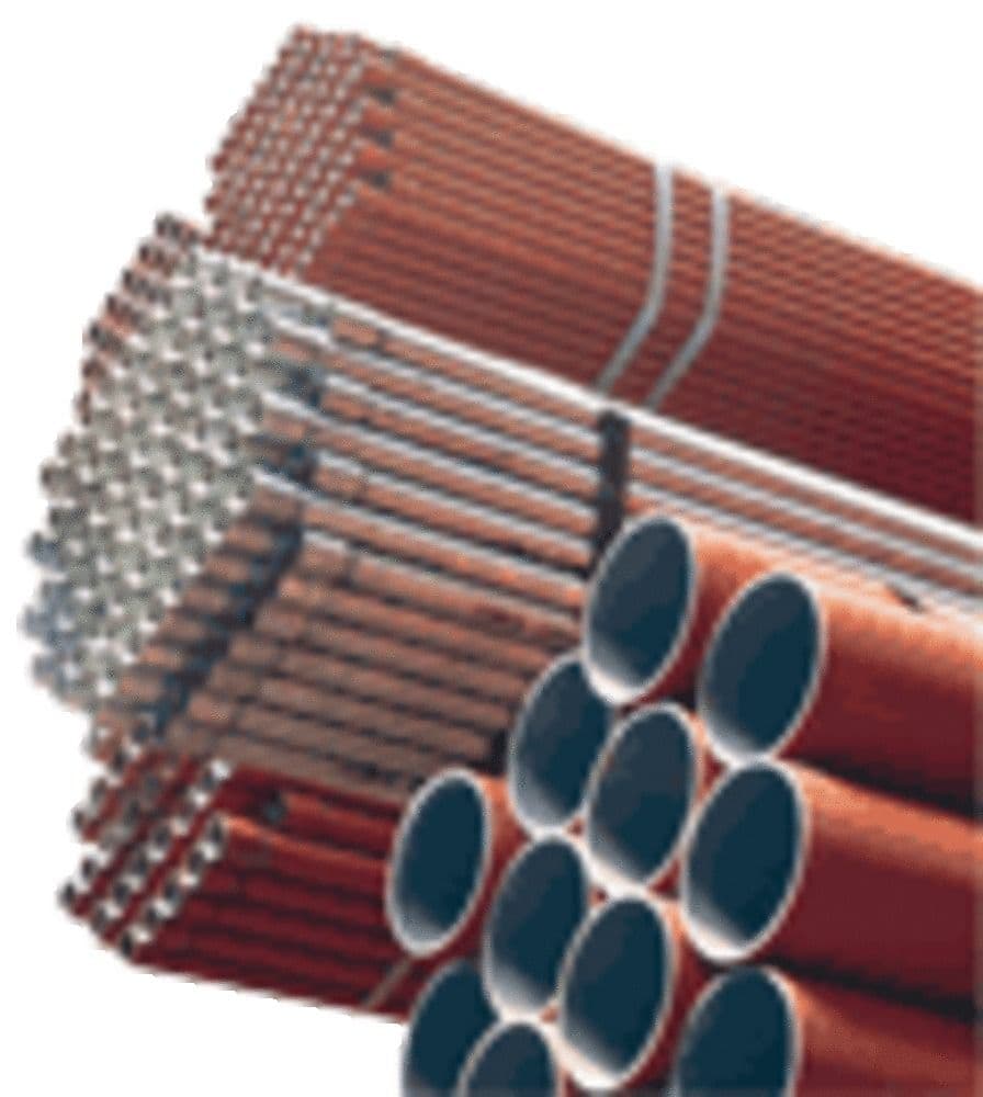 Tube rouge EN 10255/DIN 2440 L 6M 5/4" vue 1