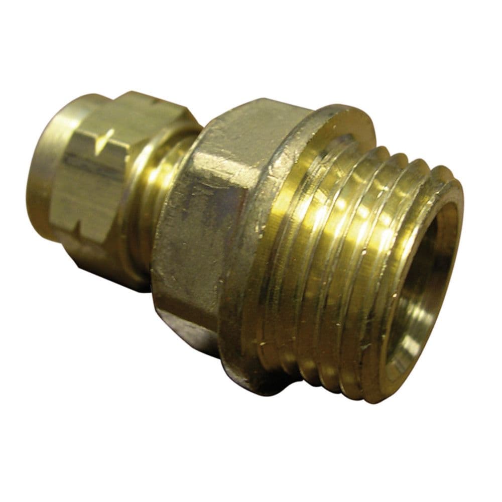 klemkoppeling recht klemxM messing toepassing voor koperen buizen 8x3/8"M vue 1