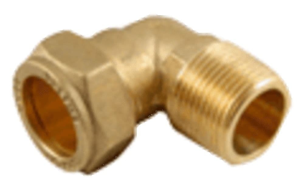 haakse klemkoppeling klemxM messing toepassing voor koperen buizen 22x3/4"M vue 1