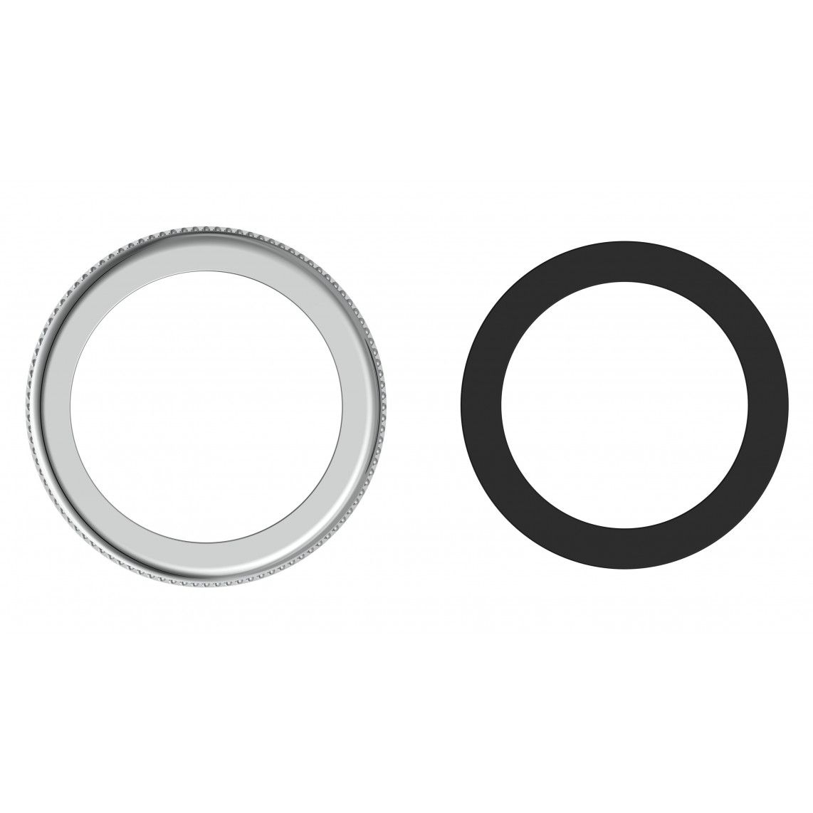 988012148 écrou moleté, chromé, 1 1/4", avec joint vue 2