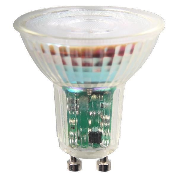 Lampe Led Gu10 en verre dimmable 5.5W 550lm 3000K 38° 175 - 250V