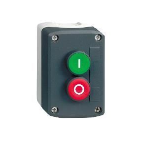 Station de contrôle XAL-D - fonction de démarrage et d'arrêt - 1 NO + 1 NC