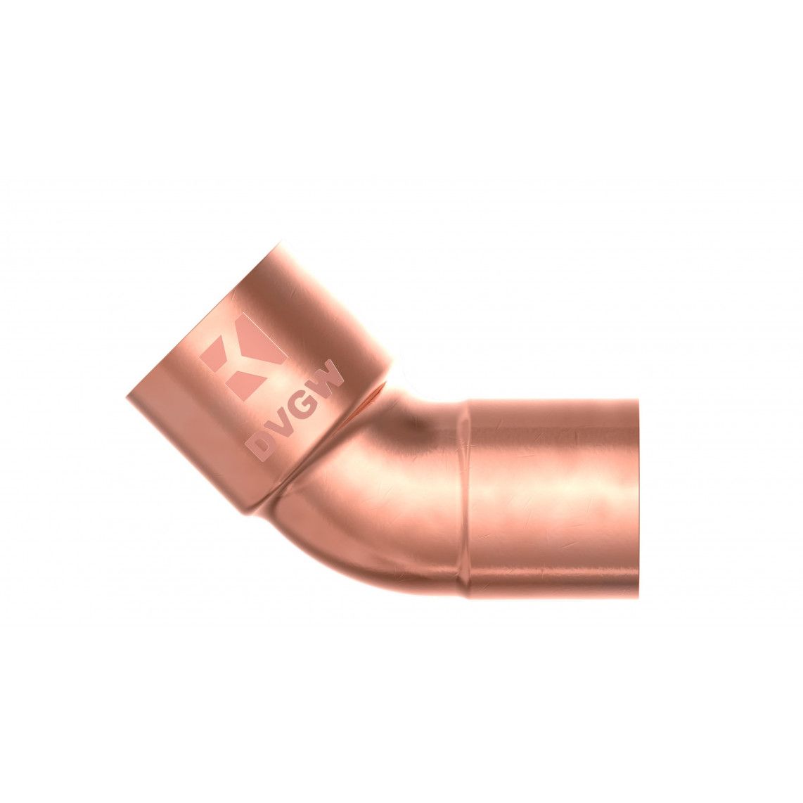 989142017 Elbow 45°, copper solder fitting, 15 mm, 1 socket vue 2