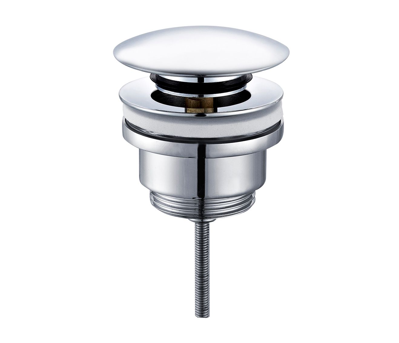 Aloni Push 5/4 Trop-plein Chrome