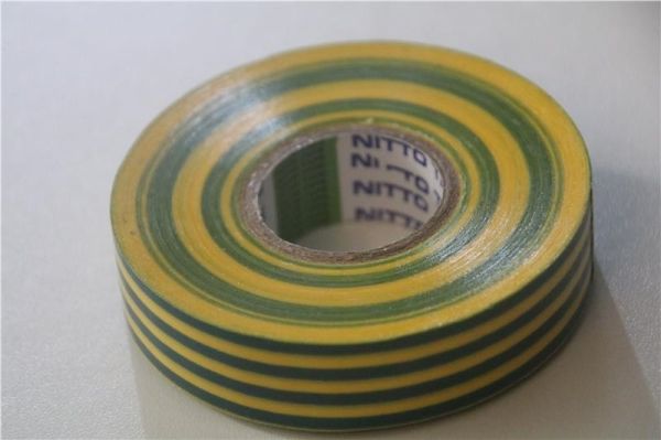 Tape 19mm x 20m vert / Jaune