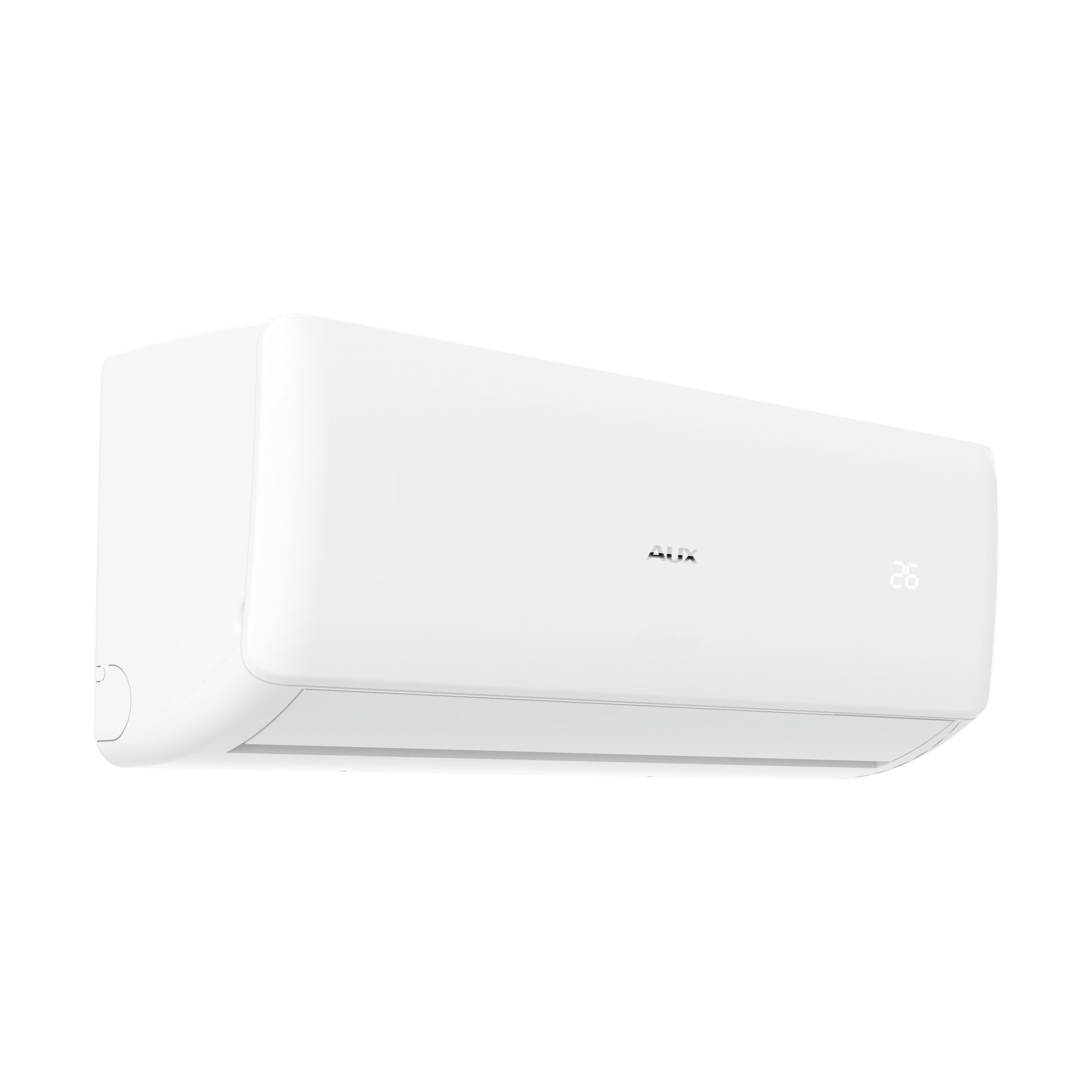 AUX SINGLE SPLIT CLIMATISEUR - UNITÉ EXTÉRIEURE ET INTÉRIEURE - PACK COMPLET - REFROIDISSEMENT ET CHAUFFAGE - WIFI - 18000 BTU - 5,1KW - R32 - BLANC MAT vue 3
