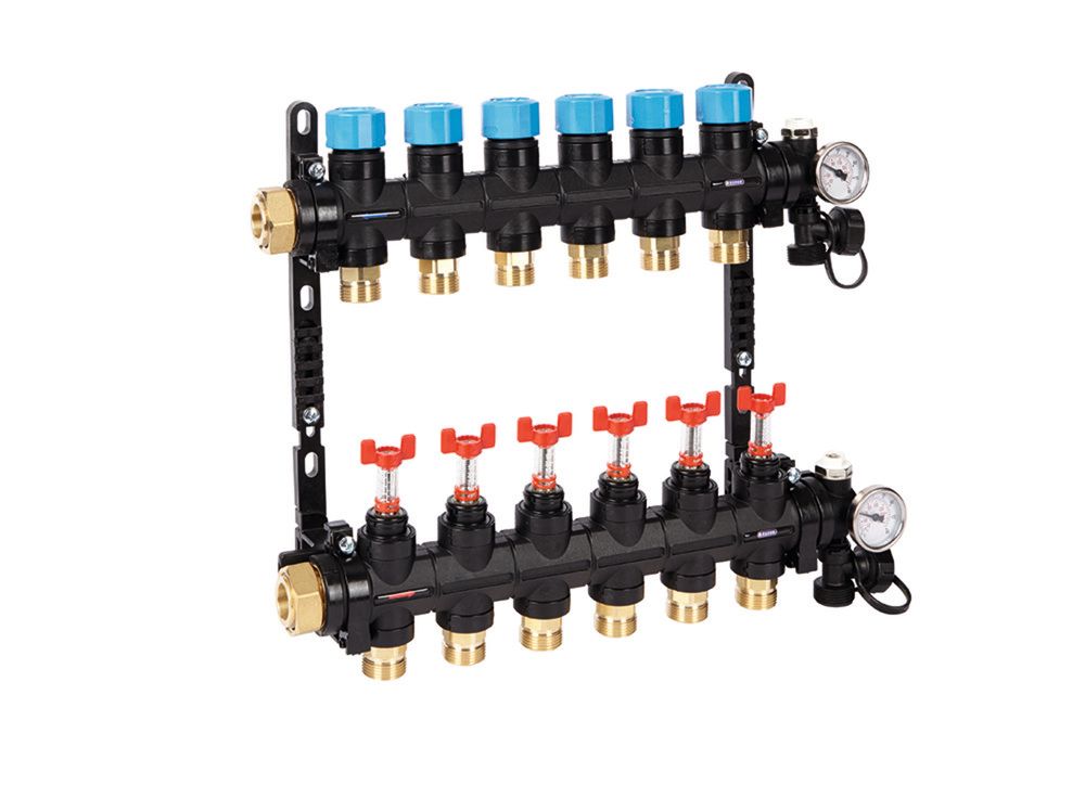 Henco Distri Compo 4/4 Débitmètre Thermo Vanne Rempli/vidange Purgeur Air 7