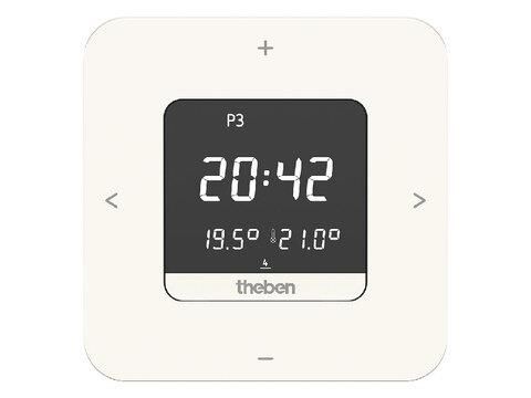 Thermostat à horloge digital BLE 2 x 1,5V 24h / 7 jours 1NO 10A IP40