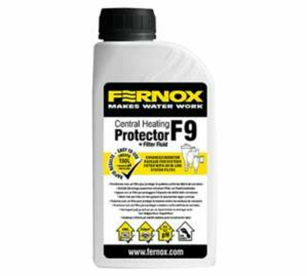 Fernox F9 Filter Fluid+protector Filtre Magnétique Agent DE Dispersion 500ML