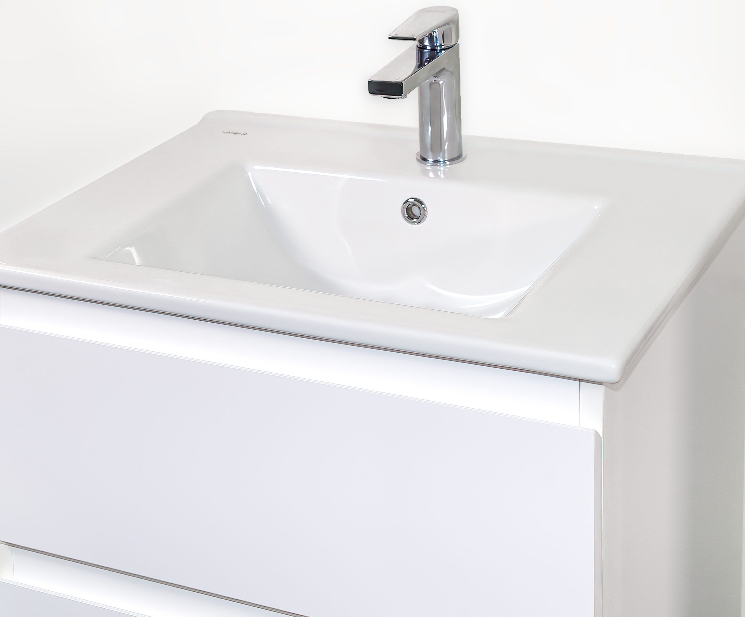 Aloni Sally Meuble Sous-plan (80CM) - Blanc Mat