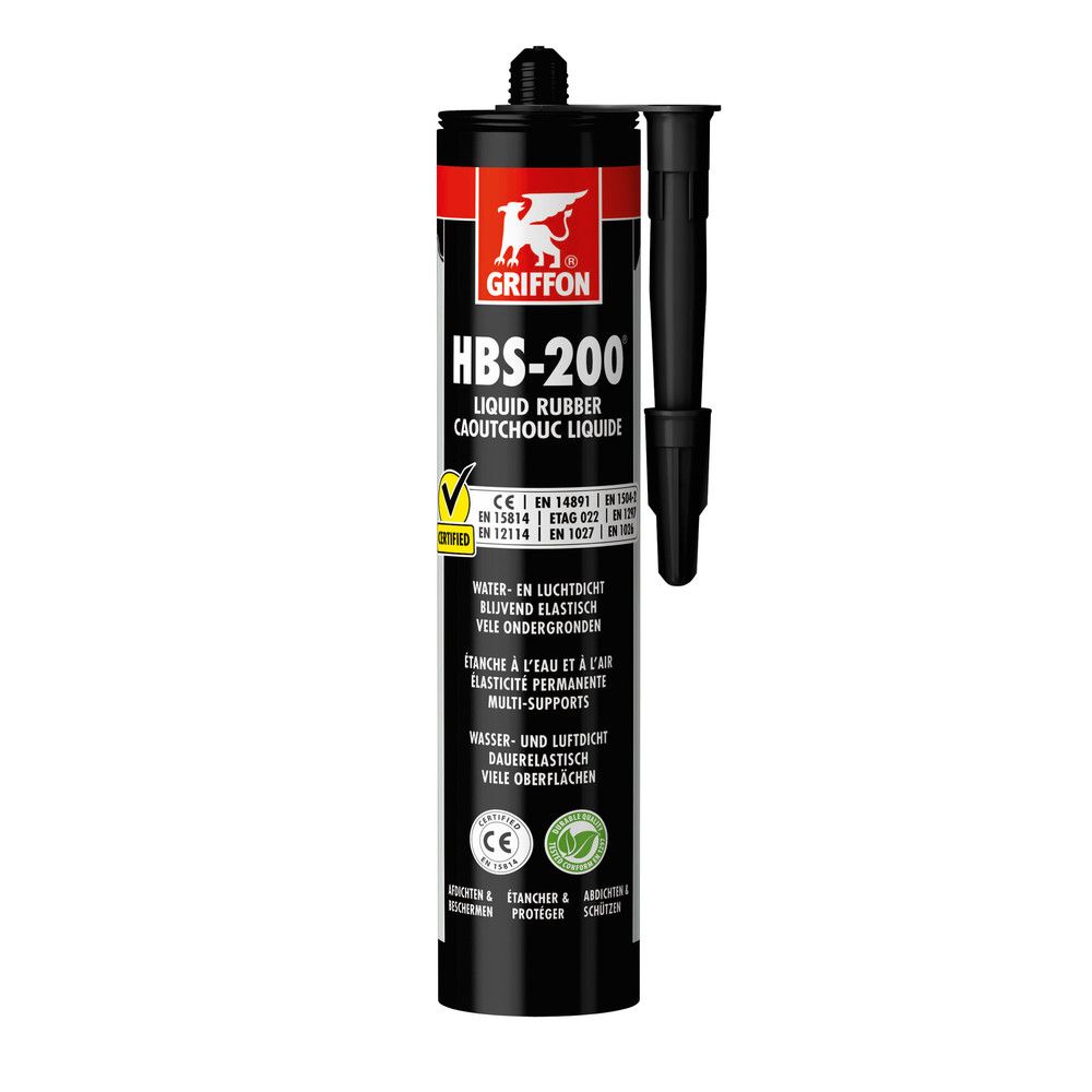 Griffon HBS-200 Mastic D'étanchéité À L'eau ET À L'air Peinturable 310 G