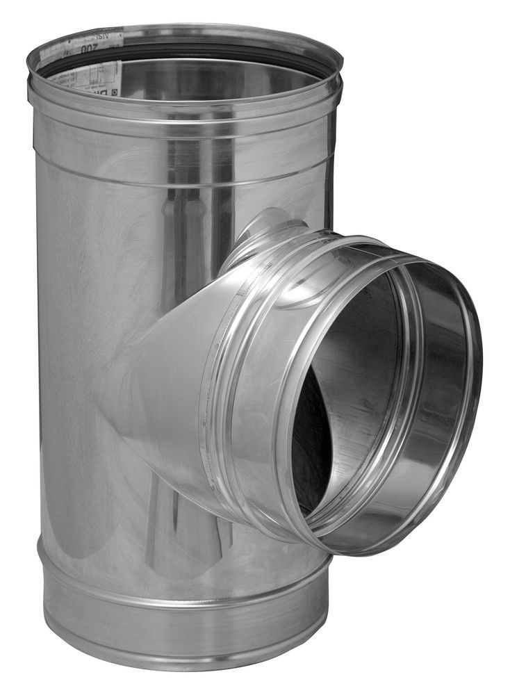 Dinak SW06 31A TÉ 93° D150 INOX 316L 0,6MM Sans Joint
