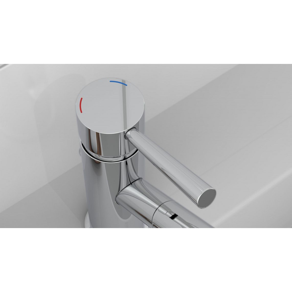 79110 CORNWALL Mitigeur lavabo, chromé vue 8