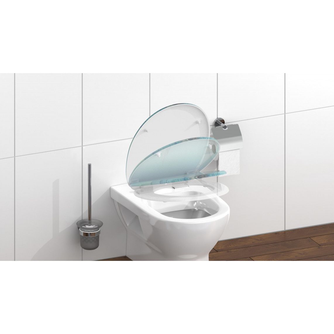 82148 Duroplast Toilet seat SAILING, with soft close vue 9